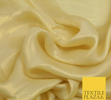 WARM GOLD Fine Silky Metallic Shimmer Satin Georgette Dress Fabric Drape 1420