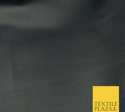 INK NAVY Luxury Faux Leather Fabric FeltBacked PVC Fire Retardant Upholstery1723