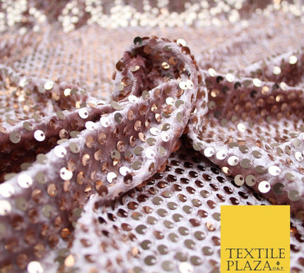 Luxury Sequin Embroidered Stretch Velvet Dress Fabric Fashion Party Upholstery