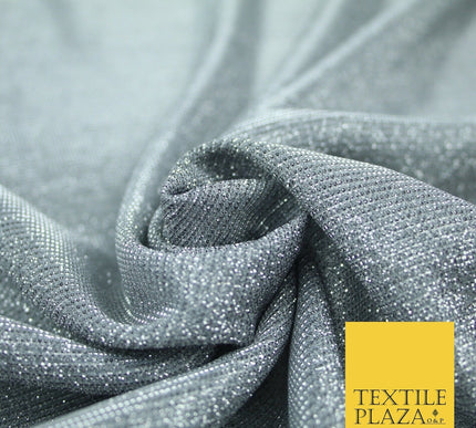 Metallic Shimmer Shiny Glitter Stretch Sparkly Dress Dance Decor Satin Fabric