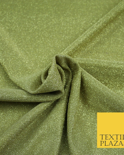 Metallic Shimmer Shiny Glitter Stretch Sparkly Dress Dance Decor Satin Fabric