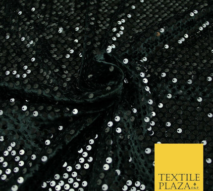 Luxury Sequin Embroidered Stretch Velvet Dress Fabric Fashion Party Upholstery