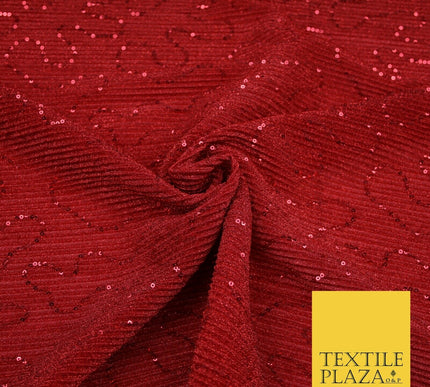 Sequin Embroidered Pleated Crinkle Crushed Stretch Dress Sexy Dance Decor Fabric