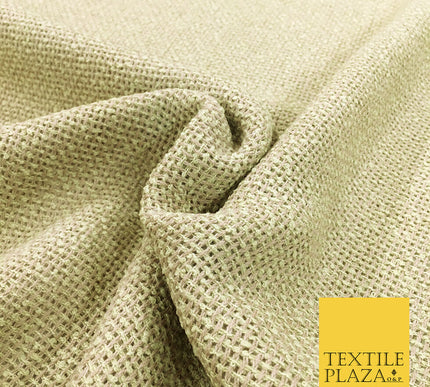 Green & Brown Weave Blend TWEED Fabric -Craft Sofa Upholstery Cushions -54" Wide