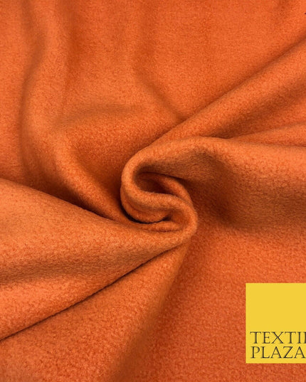 Plain ORANGE Premium Antipill Soft Polar Fleece Baby Kids Blanket 150cm Q1132