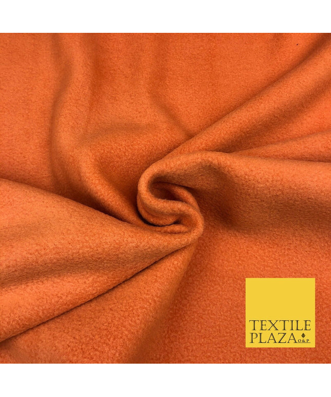 Plain ORANGE Premium Antipill Soft Polar Fleece Baby Kids Blanket 150cm Q1132