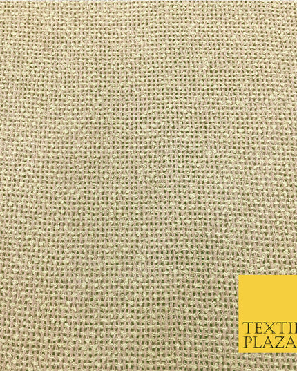 Green & Brown Weave Blend TWEED Fabric -Craft Sofa Upholstery Cushions -54" Wide