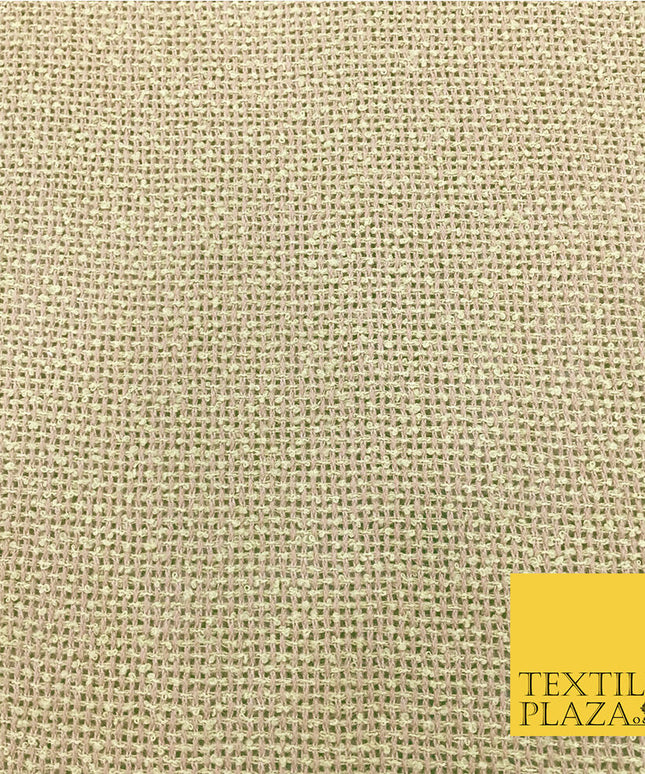 Green & Brown Weave Blend TWEED Fabric -Craft Sofa Upholstery Cushions -54" Wide