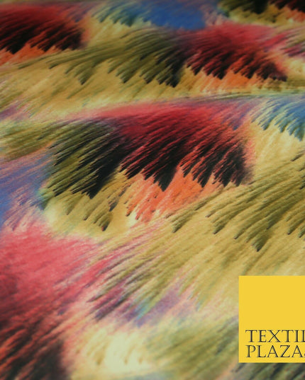High Quality Anchors Chains Paint Explosions Printed Georgette Dress Fabric