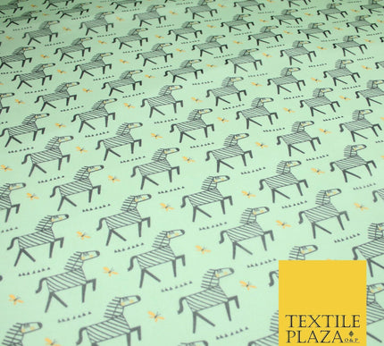 High Quality Zebra Spots Handbags Peacock Aquatic Printed Georgette Dress Fabric