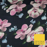 High Quality Floral Large Flowers Tropical Printed Georgette Dress Fabric