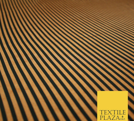 Candy Striped Thin Lines Pinstripe Printed Crepe Polyester Stripe Dress Fabric