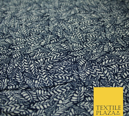 Premium Unusual Abstract Bird Neon Small Printed Bubble Crepe Dress Fabric 58"