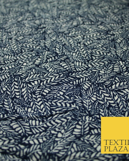 Premium Unusual Abstract Bird Neon Small Printed Bubble Crepe Dress Fabric 58"