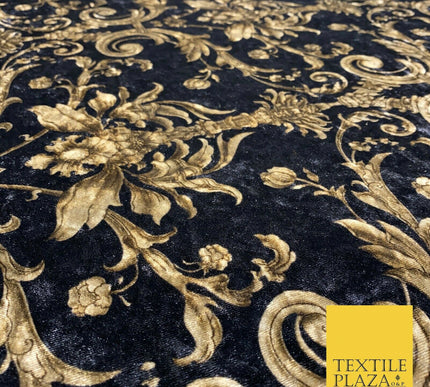 Variety Floral Spot Batik Flowers Printed Soft Stretch Velvet Dress Fabric Craft