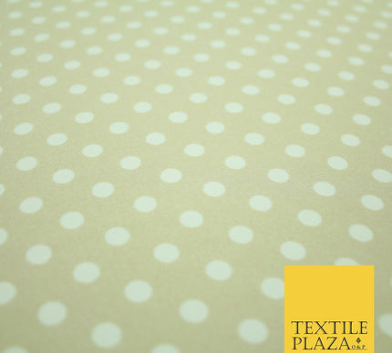 5mm Small Polka Dot Spot Printed Crepe Spotted Dotted Polyester Dress Fabric 58"