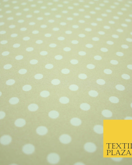 5mm Small Polka Dot Spot Printed Crepe Spotted Dotted Polyester Dress Fabric 58"