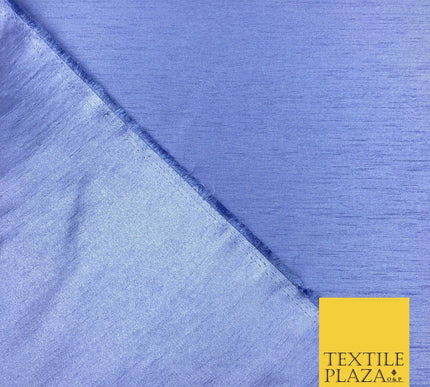 PURPLE Satin Backed Dupion SHANTUNG Raw Silk Fabric 100% Polyester 45" MG887
