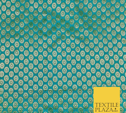 JADE Faux Indian Ornamental Banarsi Fabric - 42" - Dress Material Fancy AC240
