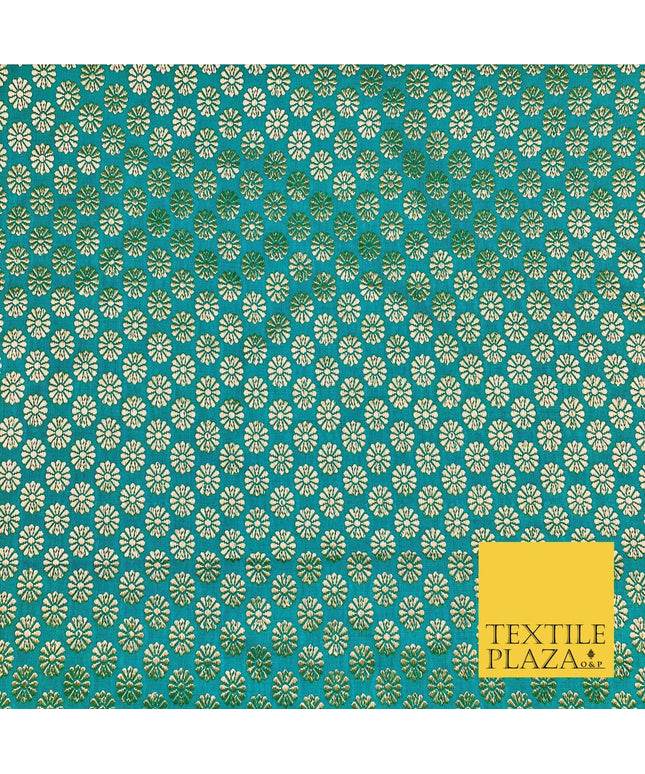 JADE Faux Indian Ornamental Banarsi Fabric - 42" - Dress Material Fancy AC240