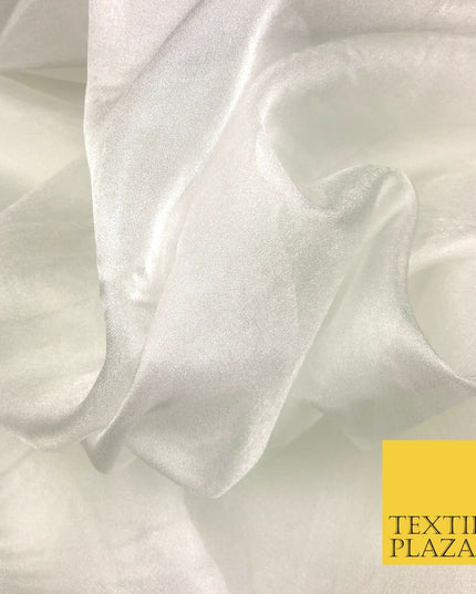 MINT PEARL Crystal Organza Bridal Wedding Dance Dress Veil Fabric 60" 989