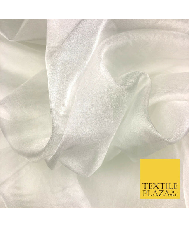 MINT PEARL Crystal Organza Bridal Wedding Dance Dress Veil Fabric 60" 989