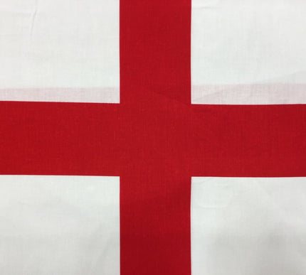 St Georges England World Cup Printed Flag White Red Cross Football Rugby