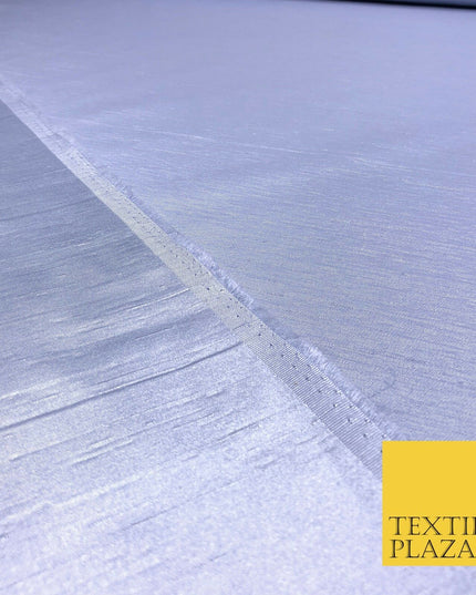 LAVENDER Satin Backed Dupion SHANTUNG Raw Silk Fabric 100% Polyester 45" MG898