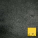 Luxury Plush Soft DUSTY GREY Suede Backed Short Pile Faux Fur Fabric 2296