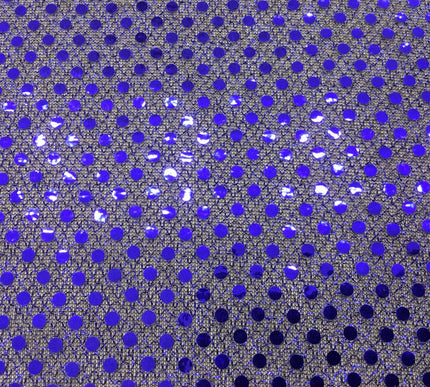6mm Sequin Hologram Fabric - Shiny Sparkly Fancy Dress Dance -Per Metre - PURPLE
