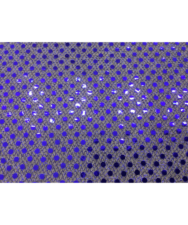 6mm Sequin Hologram Fabric - Shiny Sparkly Fancy Dress Dance -Per Metre - PURPLE