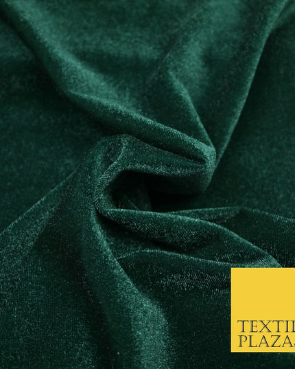 Premium Plain Shimmer Sparkle Velvet Dress Fabric Craft Fashion 2 Way Stretch