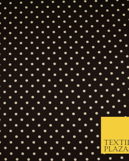 High Quality Polka Dot Spot Hearts Floral Printed Chamoise Satin Dress Fabric