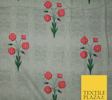 Mix Floral Digital Printed Cotton Feel Polyester Summer Soft Flower Dress Fabric