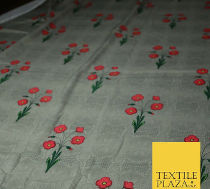 Mix Floral Digital Printed Cotton Feel Polyester Summer Soft Flower Dress Fabric