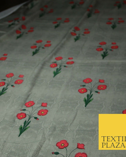Mix Floral Digital Printed Cotton Feel Polyester Summer Soft Flower Dress Fabric
