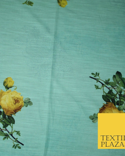 Mix Floral Digital Printed Cotton Feel Polyester Summer Soft Flower Dress Fabric