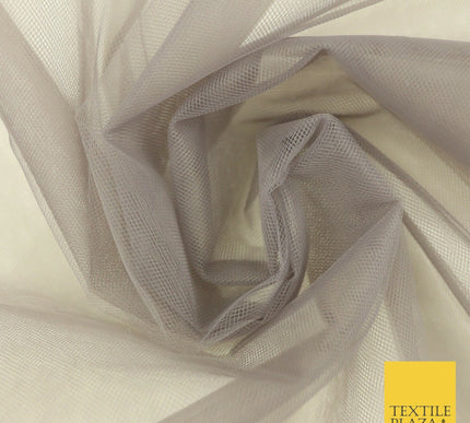 EXTRA WIDE Tutu Fairy Veil Bridal Plain Soft Sheer Tulle Net Fabric  270cm 106"