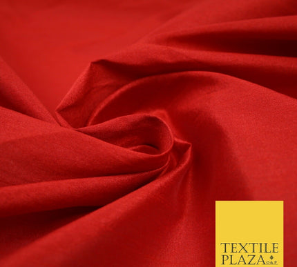 Plain Dyed Faux Dupion Raw Silk 100% Polyester Fabric Craft Material ALL COLOURS