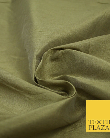 Plain Dyed Faux Dupion Raw Silk 100% Polyester Fabric Craft Material ALL COLOURS