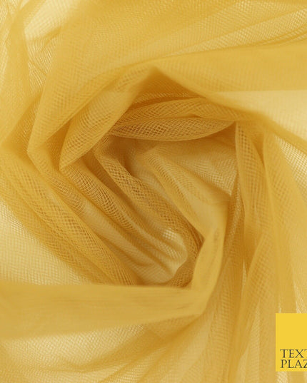 EXTRA WIDE Tutu Fairy Veil Bridal Plain Soft Sheer Tulle Net Fabric  270cm 106"