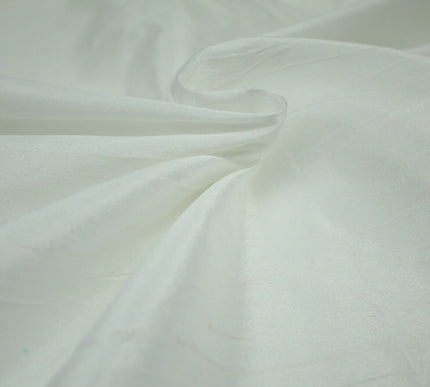 Plain Dyed Faux Dupion Raw Silk 100% Polyester Fabric Craft Material ALL COLOURS