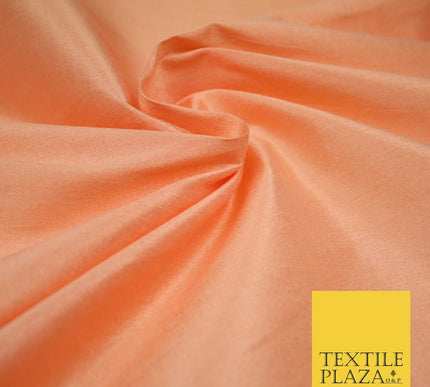 Plain Dyed Faux Dupion Raw Silk 100% Polyester Fabric Craft Material ALL COLOURS