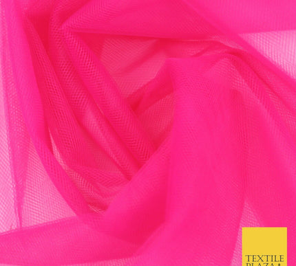 EXTRA WIDE Tutu Fairy Veil Bridal Plain Soft Sheer Tulle Net Fabric  270cm 106"