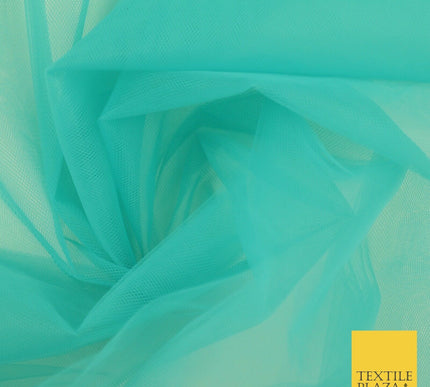 EXTRA WIDE Tutu Fairy Veil Bridal Plain Soft Sheer Tulle Net Fabric  270cm 106"