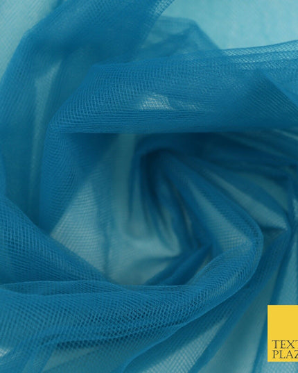 EXTRA WIDE Tutu Fairy Veil Bridal Plain Soft Sheer Tulle Net Fabric  270cm 106"