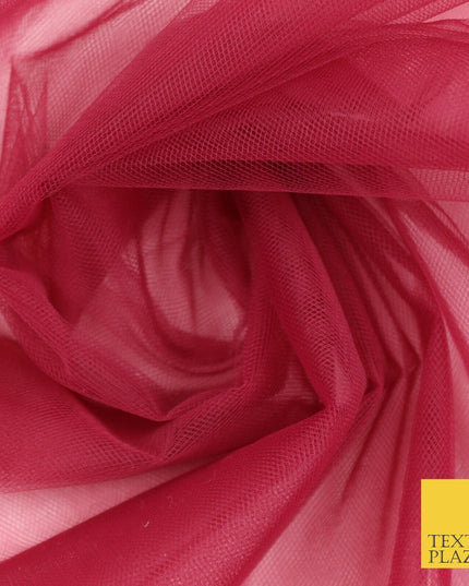 EXTRA WIDE Tutu Fairy Veil Bridal Plain Soft Sheer Tulle Net Fabric  270cm 106"