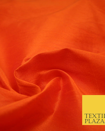 Plain Dyed Faux Dupion Raw Silk 100% Polyester Fabric Craft Material ALL COLOURS