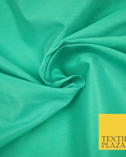 Plain Dyed Faux Dupion Raw Silk 100% Polyester Fabric Craft Material ALL COLOURS