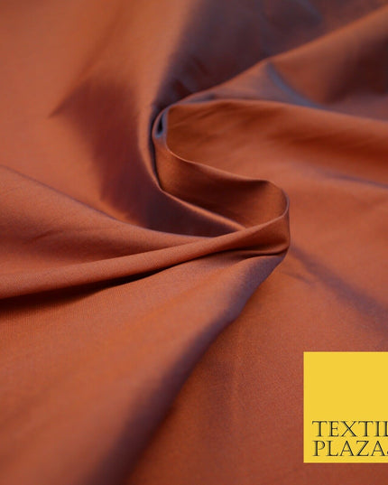 Two Tone Shot Shotgun Faux Matte Silk TAFFETA Dress Fabric Material ALL COLOURS